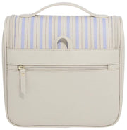 Stackers Medium Hanging Wash Bag - Oatmeal/Blue
