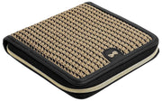 Stackers Square Jewellery Roll - Black Raffia