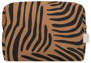 Trousse de Toilette Hindbag Leon - Zebra Cannelle Marron
