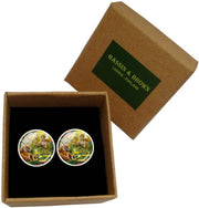Bassin et Brown Tiger Couffe Links - Orange / Green