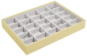 Couche de bibelots classique Stackers - Jaune beurre