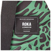 Roka Willesden Large Recycled Canvas Crossbody Bag - Artichoke Green