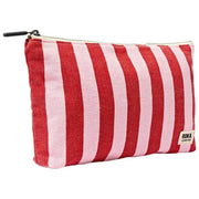 roka-maida-vale-medium-cotton-canvas-pouch---strawberry-pink-stripewhite-35904327