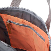 roka-canfield-b-small-recycled-nylon-backpack---firecracker-orange-34460569