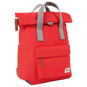roka-canfield-b-small-recycled-nylon-backpack---chilli-oil-red-34460554