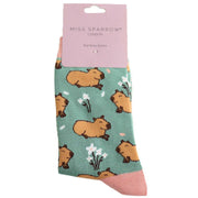 miss-sparrow-london-cute-capybara-bamboo-socks---green-34596421