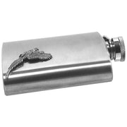 english-pewter-company-6oz-stainless-steel-pheasant-hip-flask---silver-34391649
