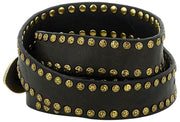 Ceinture en cuir à clous Campomaggi Cinture - Gris