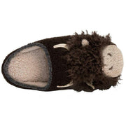 totes-toasties-novelty-applique-mule-slippers---brown-34474168