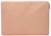 Hindbag Ava Small Weave 13inch Laptop Case - Coral Pink