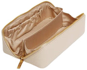 Petite valise de train de luxe Alice Wheeler London - Beige pierre