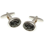 david-van-hagen-snowflake-oval-cufflinks---blackgreysilver-34498445