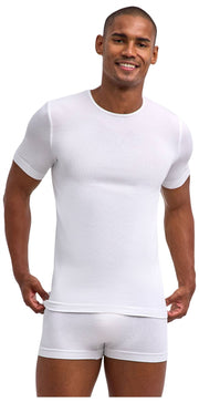 Falke Daily Seamless Crew-Neck T-Shirt - White