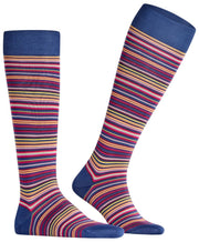 Falke Microblock Knee High Socks - Pacific Blue