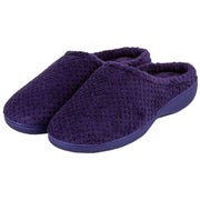 isotoner-popcorn-terry-mule-slippers---navy-34523332