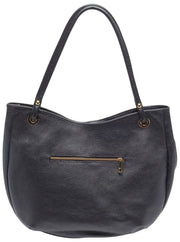 Sac fourre-tout souple courbé Elie Beaumont - Noir