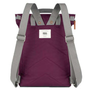 roka-finchley-a-medium-recycled-canvas-backpack---cherry-lacquer-burgundy-34462554