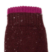 dents-argyle-marl-yarn-knitted-gloves---damson-burgundycassis-pink-34477624