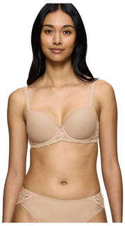 Soutien-gorge rembourré à armatures Triumph Amourette - Beige peau