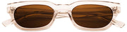 Lunettes de lecture MessyWeekend Jenner à lumière bleue - Marron/Beige Paloma