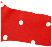 Chaussettes Roka Wimbledon Crew - Pois Orange