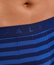 Falke Daily Comfort Striped Boxer Brief - Royal Blue