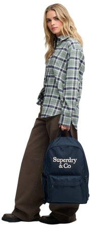 Superdry & Co Company Logo Sac à dos - Eclipse Navy/Off-White