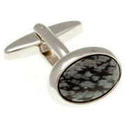 david-van-hagen-snowflake-oval-cufflinks---blackgreysilver-34498446