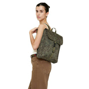 lefrik-handy-mini-cheetah-print-backpack---greenblack-34489083