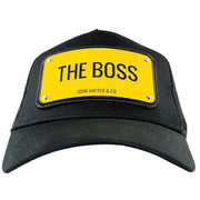 john-hatter-the-boss-aluminium-trucker-hat---blackyellow-34462892