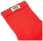 Chaussettes Roka Windsor Solid Crew - Rouge Canneberge