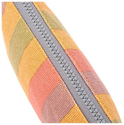 Roka Maida Vale Small Cotton Canvas Pouch - Faded Multi Stripe