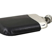 english-pewter-company-6oz-captive-top-purse-flask-and-pouch---silverblack-34473137