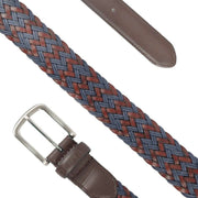 dents-woven-leather-and-cotton-belt---blue-34491116