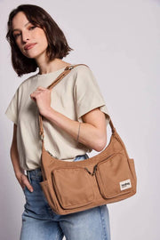 Hindbag Emile Multi Pocket Shoulder Bag - Cinnamon Brown