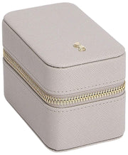 Boîte à bijoux et montres de voyage Stackers - Taupe