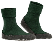 Falke Cosyshoe Slipper Socks - Green Mel