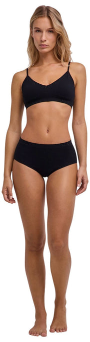 Falke Daily Seamless Bustier Bralette - Noir