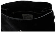 Vivienne Westwood Lottie Petit sac à bandoulière en daim - Noir