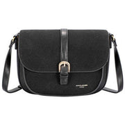 david-jones-half-flap-shoulder-bag---black-34507548