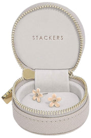 Boîte à bijoux de voyage Stackers Oyster - Taupe