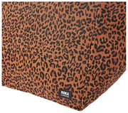 Roka Marylebone Large Cotton Canvas Oversized Tote Bag - Mini Leopard Brown