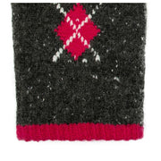 dents-argyle-marl-yarn-knitted-gloves---charcoalfuchsia-pink-34477608