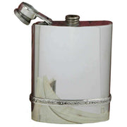 english-pewter-company-6oz-captive-top-celtic-band-flask---silver-34473219