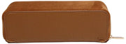 Alice Wheeler London Kensington Petite valise de train en daim - Fudge Tan