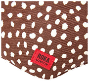 Roka Mill Hill Cotton Canvas Bum Bag - Brown Dot