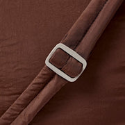 Sac à bandoulière Roka Oxford Medium Taslon - Marron chocolat