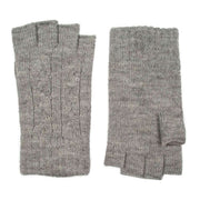 dents-fingerless-cable-knit-gloves---dove-grey-34477704