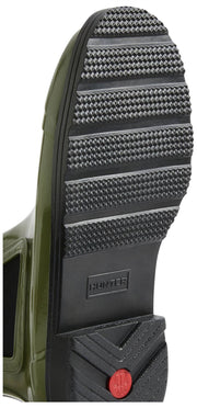 Hunter Comando Gloss Chelsea Boots - Lizard Green