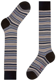 Chaussettes hautes Falke Microblock - Black Mix
